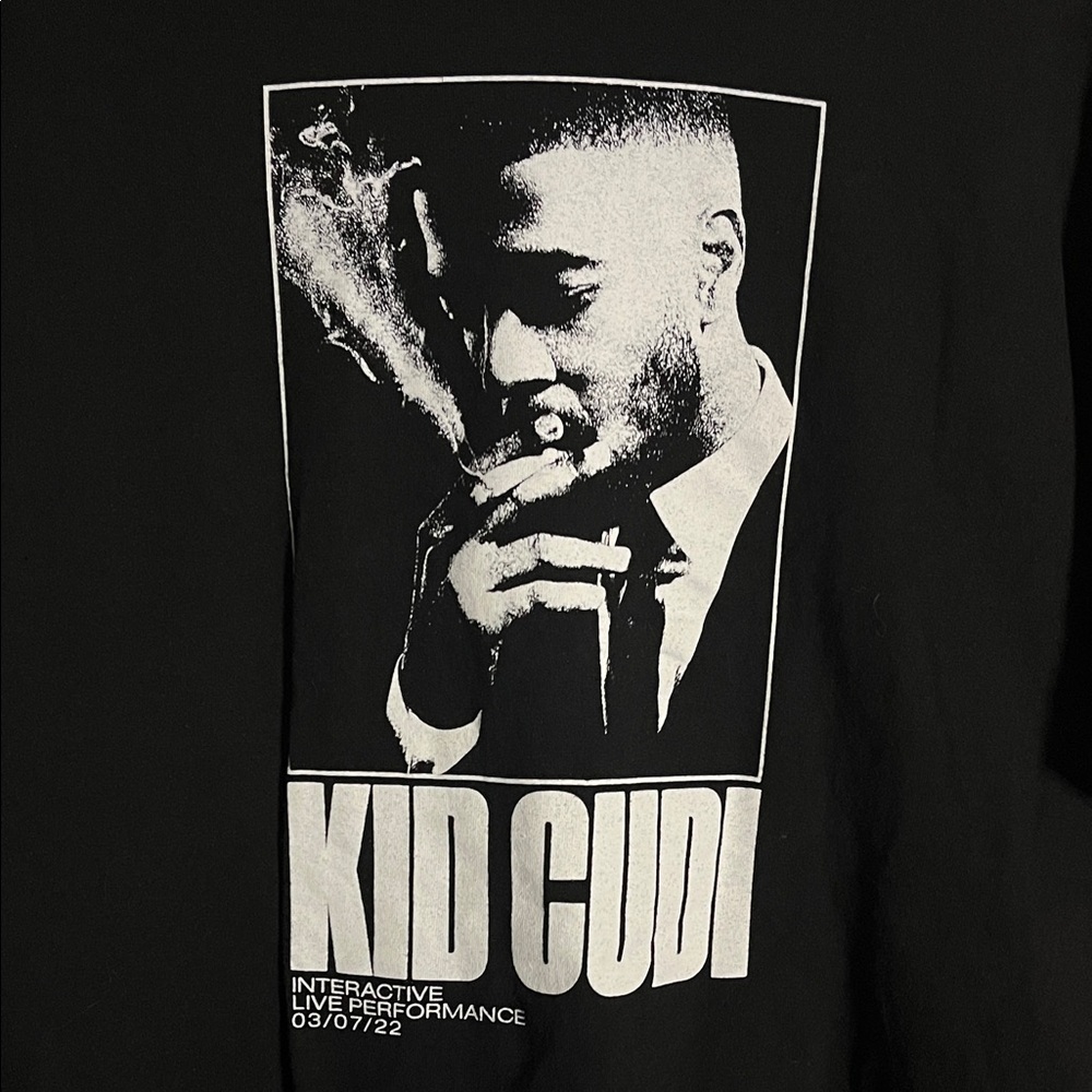 😄Kid Cudi Tshirt interactive live performance 2022